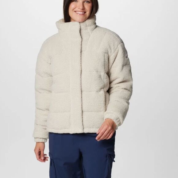 🐢 Columbia Women's Sherpa Ruby Falls™ Novelty Jacket NWT Fuzzy Teddy Bear Coat! - Picture 4 of 17